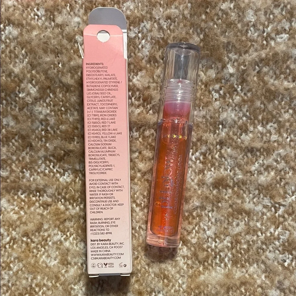 Kara Beauty PH Glow Lip Oil - Coral